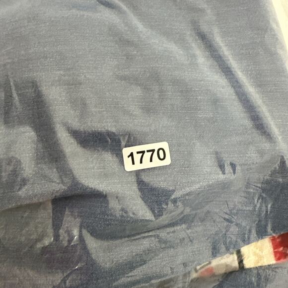 Pendleton Shirt Womens Small Blue Vintage Chambray Denim Button Country Patch - Picture 12 of 12